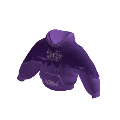 MJ - Hoodie Purple Double Layer MJ Edition