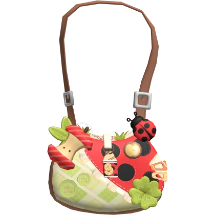 harajuku igari shoujo retro vintage ladybug purse