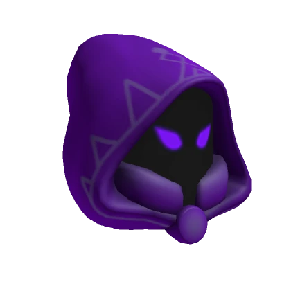 Purple Spirit Wizard Hood