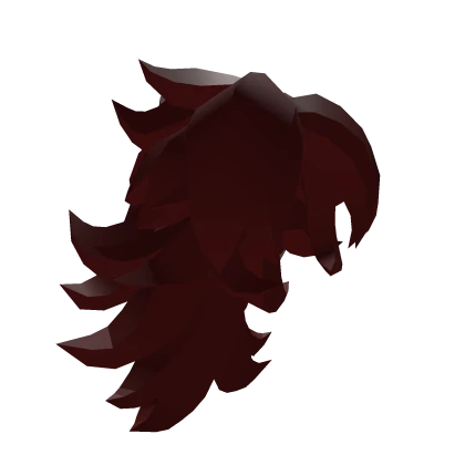 Red Blocky Long Hair 2