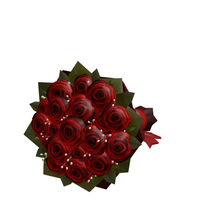 (Right) Holdable Valentines Flower Bouquet