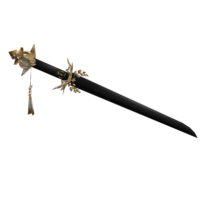 Black Royal Knight's Sword