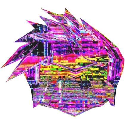 Beatiful Glitch VHS Hair [Animated]