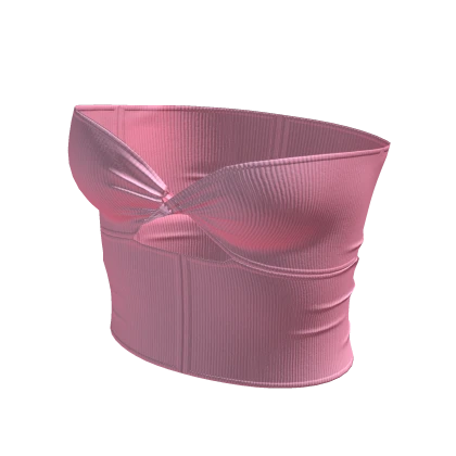 Y2K ☆ Twisted Pink Top