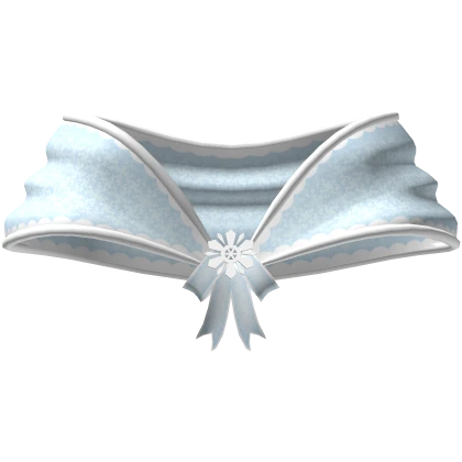 Cozy Winter Shawl - blue