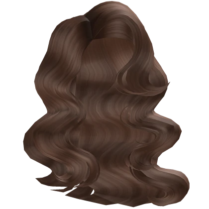60s blow out wavy vintage brown hair 