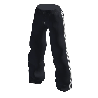 Navy Blue Stripe Pants