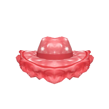 Red Sparkly Cowgirl Hat