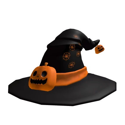 Pumpkin Witch Hat