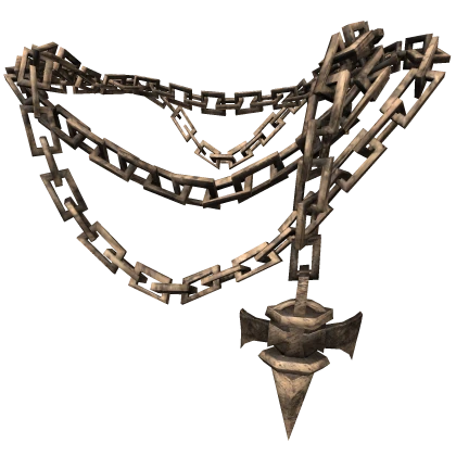 Desert Dragon Bone Kurapika Hanging Neck Chain
