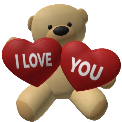 Valentines "I Love You" Bear Plush