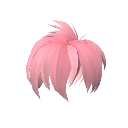 pink manga hairstyle