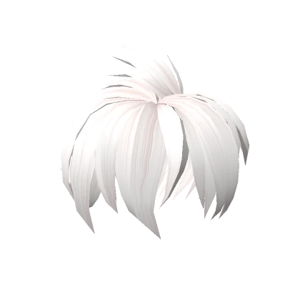 White Manga Hairstyle