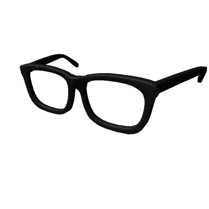 Elegant Nerd Glasses Black