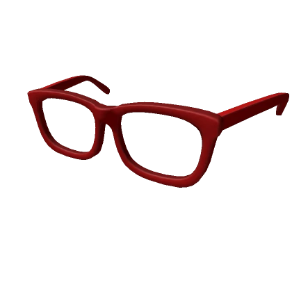 Elegant Nerd Glasses Red