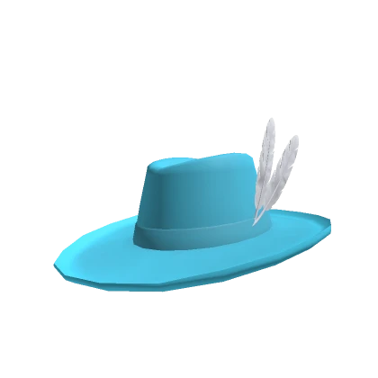 Light Blue Fedora