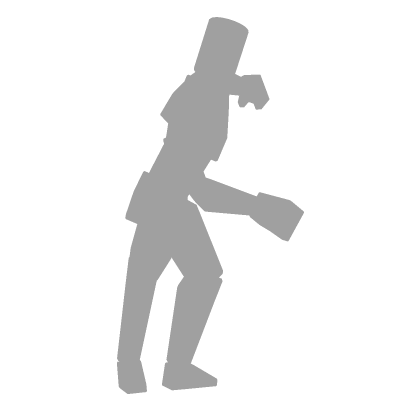 Earth warrior fighting pose