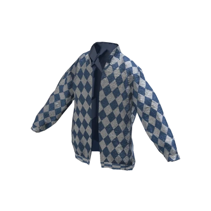 Blue Checker Jacket