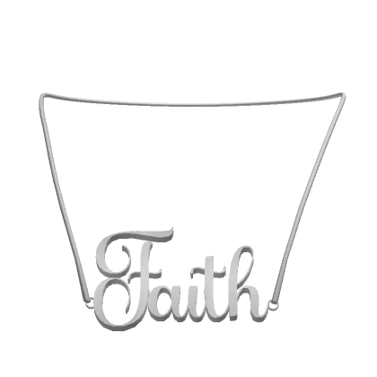 Silver Faith Necklace (3.0)