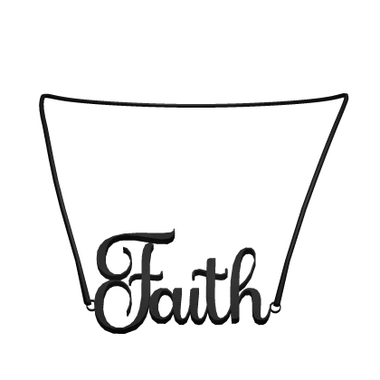 Black Faith Necklace (3.0)