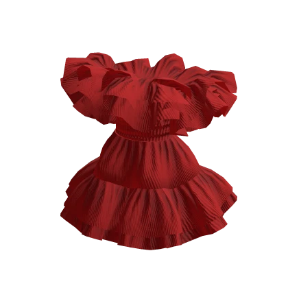 Red Mini Dress Christmas Valentines Holidays