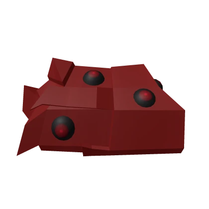 Red Mutant Scorpion Right Pauldron