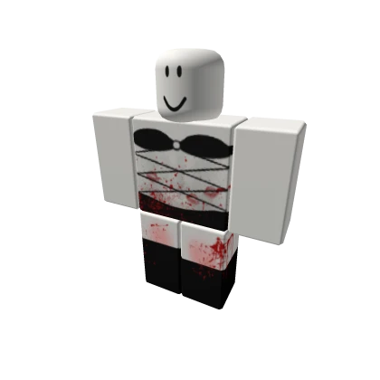 Blush Blood Chest belly Black Sock