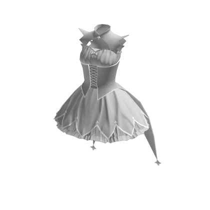 ♾️ White cute witch dress