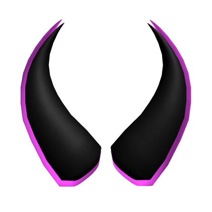 Cartoony Horns: Birthday Pink