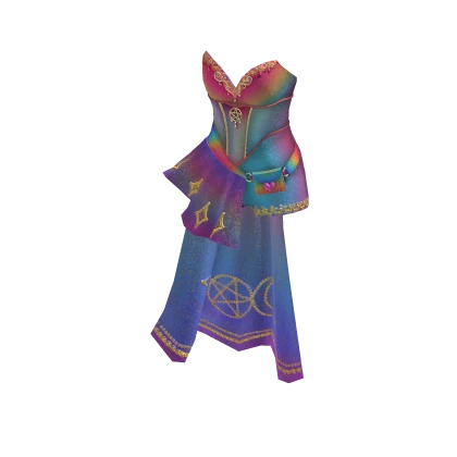 ✨ Charming Magical Witch Rainbow Shirt Bodysuit