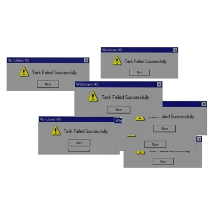 CORRUPTED FILE ERROR [WEBCORE Y2K FRUITIGER AERO]