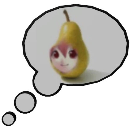 Teto pear thinking bubble