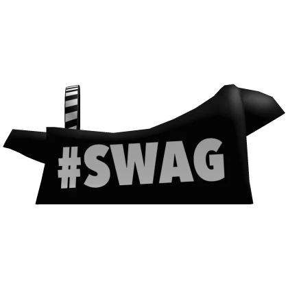 black #swag shirt