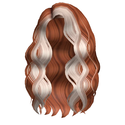 Mermaid Two-Tone Waves in Ginger & Blonde