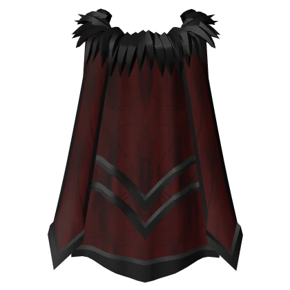 Red and Black Cape