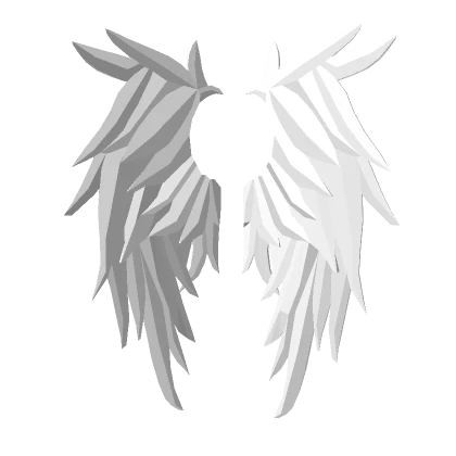 White Angel Warrior Wings