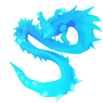 Blue Flame Spiritual Dragon
