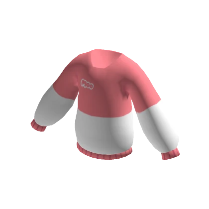 Pink Moo Sweater