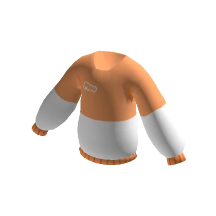 Orange Moo Sweater