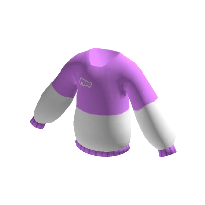 Purple Moo Sweater