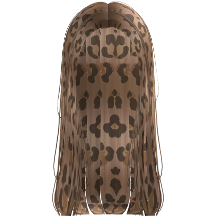 Pin Straight Supermodel Slick Leopard Blonde Hair