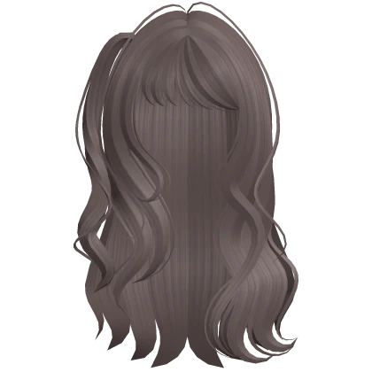 long half side pigtails shoujo hairstyle ash