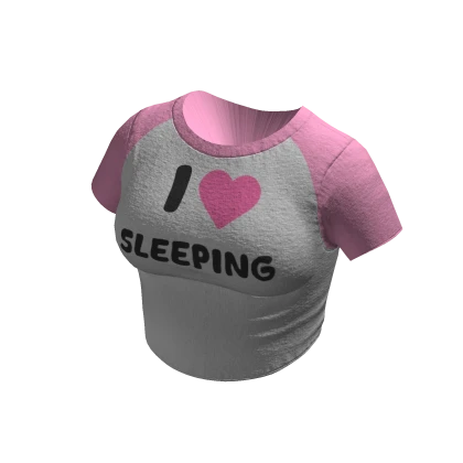 Pink Sleeping Tee