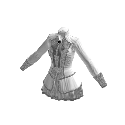 ♾️ White enchanted aristocrat dress