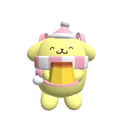 Cute Pompompurrin Backpack With Custard 💛