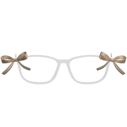 Lana Bow Glasses (Beige)