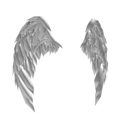 White Angel Feather Wings