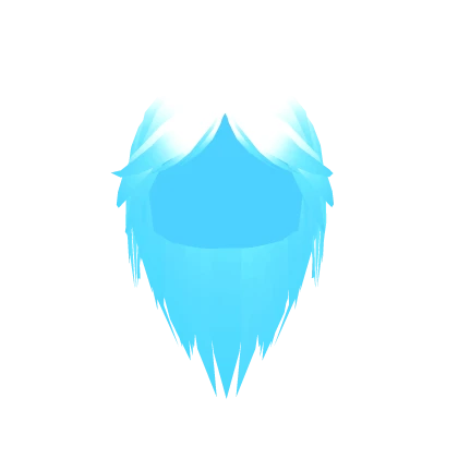 Neon Ice Blue Girl Hair