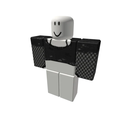 [1111] ☠ VISUAL KEI 80s PUNK Fishnets Crop Gloves