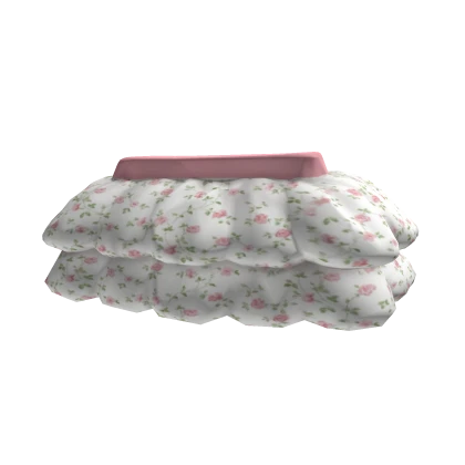 Cottage pink floral skirt 3.0